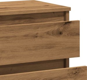 vidaXL Komoda, dąb artisan, 60x35x70 cm 8