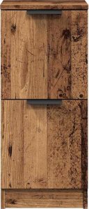 vidaXL Szafka, stare drewno, 30x30x70 cm 5