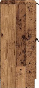 vidaXL Szafka, stare drewno, 30x30x70 cm 6