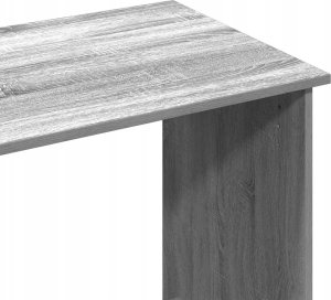 Biurko vidaXL Szare 102 cm x 50 cm 7