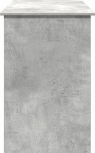 Biurko vidaXL Szare 102 cm x 50 cm 5