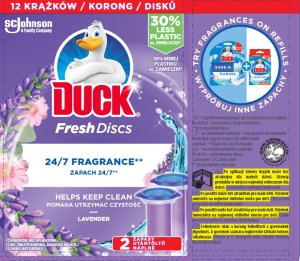 Duck Fresh Dick Zapas Krążek Żelowy do Wc 2x36ml Lavender.. 6