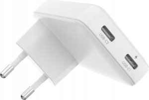 Ładowarka Fixed FIXED Slim GaN Travel Charger - ładowarka GaN USB-C z Power Delivery 45W biała - Gwarancja bezpieczeństwa. Proste raty. Bezpłatna wysyłka od 170 zł. 2