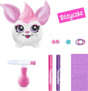 Maskotka Projekt Plusz Fryzurki - Zestaw z ręcznym aerografem Różyczka 3