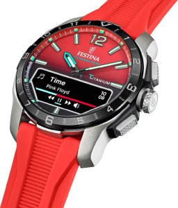 Zegarek Festina Zegarek męski Festina F23000-6 czerwony 5