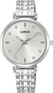 Zegarek damski Lorus RG261XX9 CYRKONIE srebrny 1