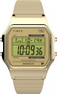Zegarek męski Timex TW2W68100 złoty 1