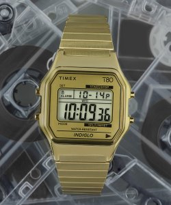 Zegarek męski Timex TW2W68100 złoty 8