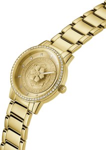 Zegarek damski Guess GW0747L2 CYRKONIE złoty 5