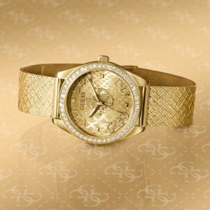 Zegarek Guess Zegarek damski Guess GW0748L2 CYRKONIE złoty 12