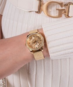 Zegarek Guess Zegarek damski Guess GW0748L2 CYRKONIE złoty 9