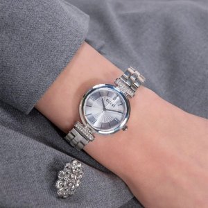 Zegarek Guess Zegarek damski Guess GW0762L1 CYRKONIE srebrny 7