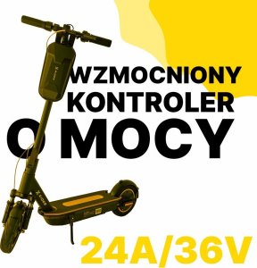 Hulajnoga elektryczna XRIDER M10 Pro - Aplikacja KERS 1000W PEAK  bateria LG 8