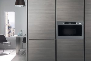 Kuchenka mikrofalowa Whirlpool Whirlpool AMW 439/IX, Built-in, Combination microwave, 22 L, 750 W, Built-in display, Buttons 7