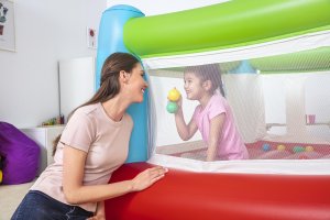 Bestway Fisher-Price Bouncesational Bouncer with Built-in Pump, Multicolour, 8.86 kg 15