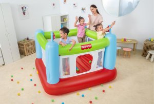 Bestway Fisher-Price Bouncesational Bouncer with Built-in Pump, Multicolour, 8.86 kg 17