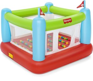 Bestway Fisher-Price Bouncesational Bouncer with Built-in Pump, Multicolour, 8.86 kg 4