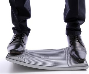 Gymba activation board and massage balls, anthracite 10