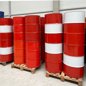 Beczka stalowa metalowa TH 216.5L z rowkami  korki 3/4 i 2 w wieku  - MIX KOLORÓW Beczka stalowa metalowa TH 216.5L z rowkami korki 3/4 i 2 w wieku  - MIX KOLORÓW 2