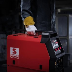 Stamos Germany Spawarka wielofunkcyjna MIG/MAG TIG MMA FCAW 300 A 400 V Spawarka wielofunkcyjna MIG/MAG TIG MMA FCAW 300 A 400 V 9