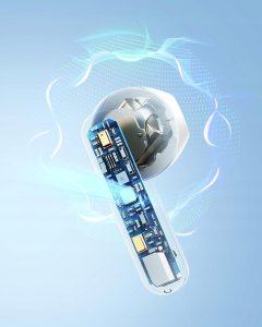 Słuchawki Baseus Słuchawki bezprzewodowe Bowie E16 (biały) 6