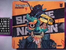 Podkładka pod mysz A4TECH BLOODY SI45 RENEGADE Sunset (45/40/0,4) 3