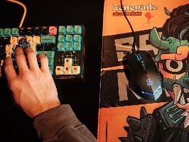 Podkładka pod mysz A4TECH BLOODY SI45 RENEGADE Sunset (45/40/0,4) 4