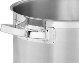 Technica Garnek wysoki 9 l o średnicy 240 mm z pokrywką ze stali nierdzewnej | TECHNICA, Platinum Line 2