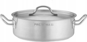 Prestona Garnek niski 2,2 l o średnicy 200 mm z pokrywką ze stali nierdzewnej | PRESTONA, 210121 1