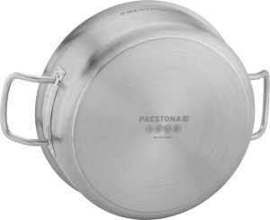 Prestona Garnek niski 2,2 l o średnicy 200 mm z pokrywką ze stali nierdzewnej | PRESTONA, 210121 3
