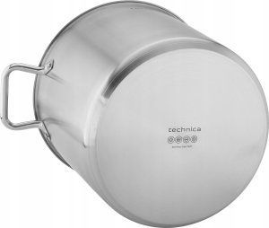 Technica Garnek wysoki 15,4 l o średnicy 280 mm z pokrywką ze stali nierdzewnej | TECHNICA, Gold Line 2
