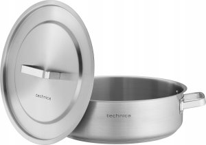 Technica Garnek do duszenia 11,2 l o średnicy 360 mm z pokrywką ze stali nierdzewnej | TECHNICA, Platinum Line 2
