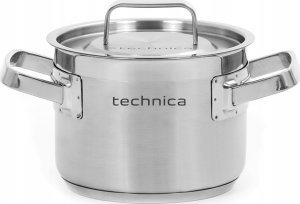 Technica Garnek wysoki 2,4 l o średnicy 160 mm z pokrywką ze stali nierdzewnej | TECHNICA, Platinum Line 1