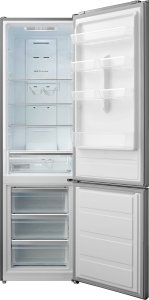 Midea Refrigerator | MDRB424FGE02I | Energy efficiency class E | Free standing | Combi | Height 188 cm | No Frost system | Fridge net capacity 224 L | Freezer net capacity 86 L | 42 dB | Grey 2