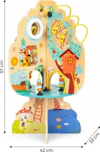 DREWNIANE Drzewko Edukacyjne Sensoryczne 2