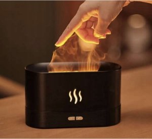 Dyfuzor/Nawilżacz Zapachowy Efekt Ognia LED 6
