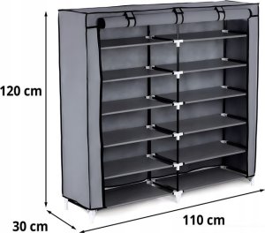 Regał tekstylny na obuwie 2