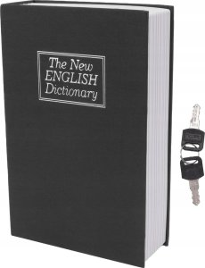 Sejf - książka metalowa z zamkiem 2