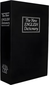 Sejf - książka metalowa z zamkiem 9