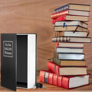 Sejf - książka metalowa z zamkiem 10