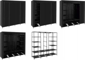 Szafa Tekstylna Składana 170x170 cm 7