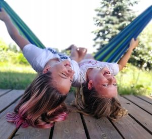 Hamak Wiszący Ogrodowy 2 Osobowy z Linkami XXL 6