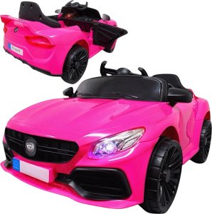 Auto na akumulator dla dzieci Cabrio F6 Różowe 1