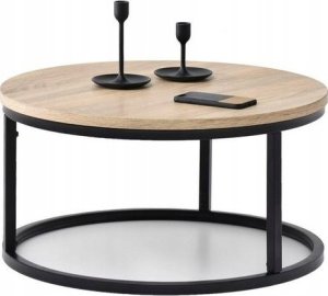 Stolik kawowy okrągły w nowoczesnym stylu 8