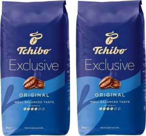 Kawa ziarnista Tchibo Exclusive 1kg x2 1