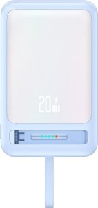 Powerbank USAMS XM Series CD219 10000mAh Magnetic Wireless niebieski 1