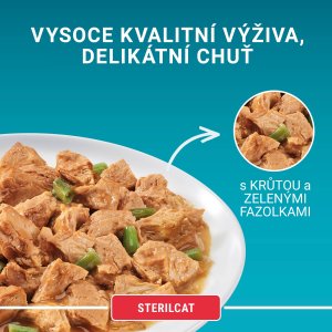 PURINA ONE STERILCAT wołowina,kurczak,łosoś,indyk 40x85g 5