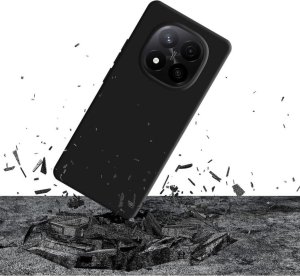 Etui 3MK Silicone Case do Xiaomi Redmi   Note 14 Pro+ czarny 3