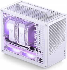 Jonsplus Z20 Micro-ATX Gehäuse, mit Tragegriff - weiß 7