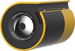KODAK Memo Shot ERA 2w1 Aparat Drukarka Bluetooth do Zdjęć Etykiet Naklejek / M100 / Żółty 5